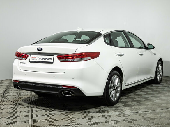 2018 Kia Optima IV, белый - вид 4