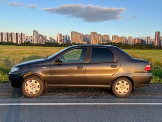 2008 Fiat Albea I Рестайлинг, серый, 310000 рублей, вид 3