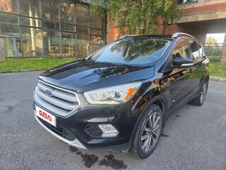 2017 Ford Kuga II Рестайлинг, чёрный, 1350000 рублей, вид 1