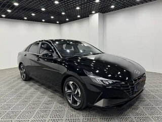 2021 Hyundai Elantra VII (CN7), чёрный, 1980000 рублей, вид 2