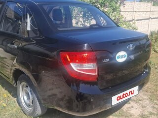 2014 Lada (ВАЗ) Granta I, чёрный, 465000 рублей, вид 3