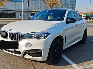 2016 BMW X6 M50d II (F16), белый, 3700000 рублей, вид 3