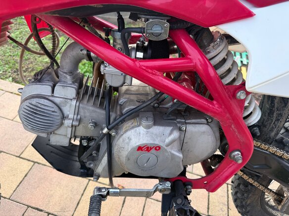 2016 Kayo Basic TT140EM, красный, 65000 рублей - вид 13