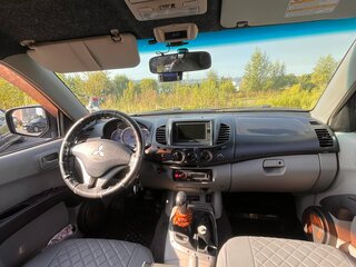 2008 Mitsubishi L200 IV, чёрный, 1305000 рублей, вид 4