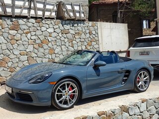 2017 Porsche Boxster S IV 718 (982), серый, 5500000 рублей, вид 5