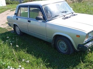 2011 Lada (ВАЗ) 2107, серебристый, 270000 рублей, вид 1