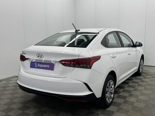 2022 Hyundai Solaris II Рестайлинг, белый, 1540000 рублей, вид 5