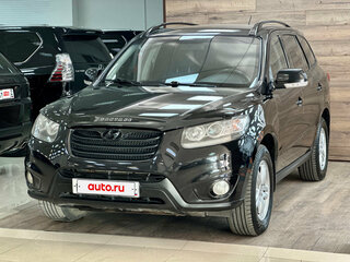 2012 Hyundai Santa Fe II Рестайлинг, чёрный, 1090000 рублей, вид 3