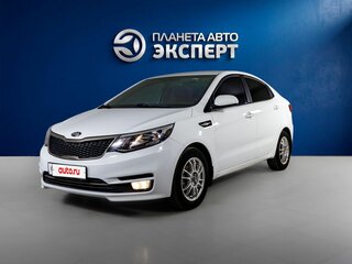 2016 Kia Rio III Рестайлинг, белый, 980000 рублей, вид 1