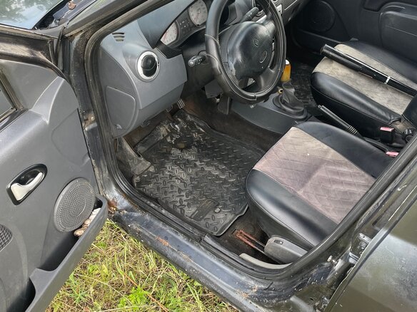 2007 Renault Logan I, серый, 150000 рублей - вид 12