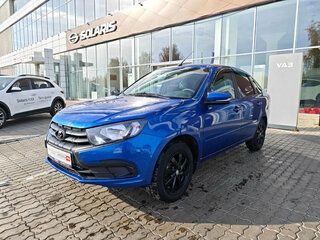 2022 Lada (ВАЗ) Granta I Рестайлинг, синий, 602960 рублей, вид 3