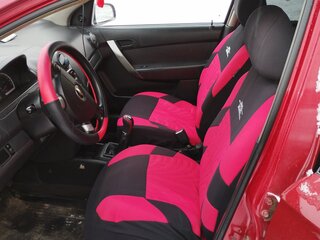 2006 Chevrolet Aveo I, красный, 350000 рублей, вид 5