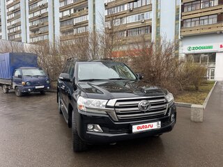 2016 Toyota Land Cruiser 200 Series Рестайлинг 2, чёрный, 6800000 рублей, вид 2