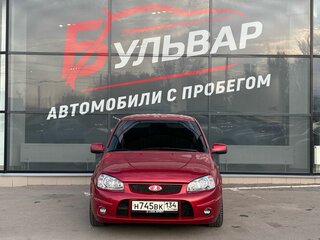 2010 Lada (ВАЗ) Kalina I, красный, 495000 рублей, вид 2