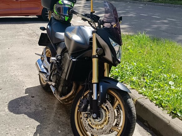 2013 Honda CB 600F Hornet, золотистый, 700000 рублей - вид 13