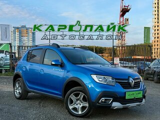 2019 Renault Sandero Stepway II Рестайлинг, синий, 1229000 рублей, вид 1