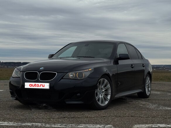 2005 BMW 5 серии 530i V (E60/E61), синий, 1290000 рублей - вид 1