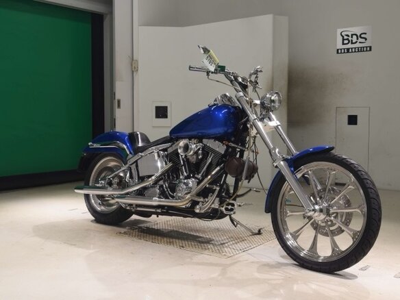 2001 Harley-Davidson Softail Deuce, синий, 694000 рублей - вид 2