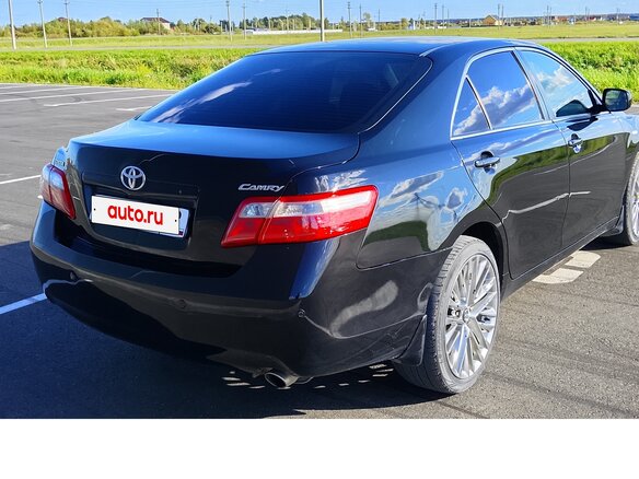 2007 Toyota Camry VI (XV40), чёрный, 888888 рублей - вид 4
