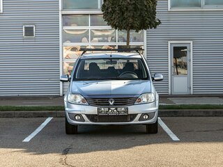 2013 Renault Logan I Рестайлинг, серый, 495000 рублей, вид 2