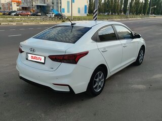 2018 Hyundai Solaris II, белый, 1345000 рублей, вид 3