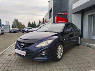 2012 Mazda 6 II (GH) Рестайлинг, синий, 940000 рублей, вид 3
