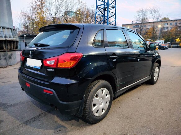 2010 Mitsubishi ASX I, чёрный, 800000 рублей - вид 3