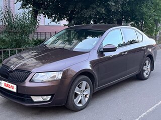 2015 Skoda Octavia III (A7), коричневый, 1250000 рублей, вид 3