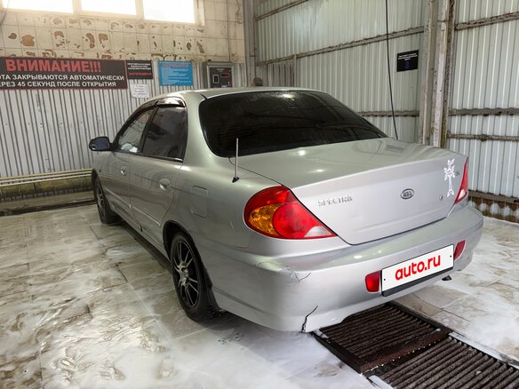 2006 Kia Spectra I Рестайлинг 2, серебристый, 210000 рублей - вид 2