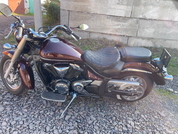 2008 Yamaha XVS1300, красный, 820000 рублей - вид 3