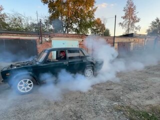 1999 Lada (ВАЗ) 2107, синий, 80000 рублей, вид 1