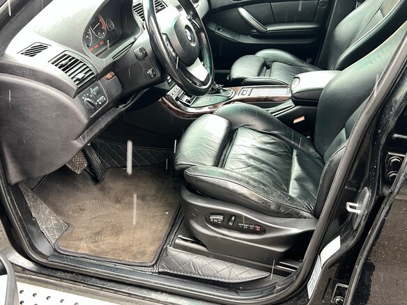 2004 BMW X5 3.0d I (E53) Рестайлинг, чёрный - вид 6