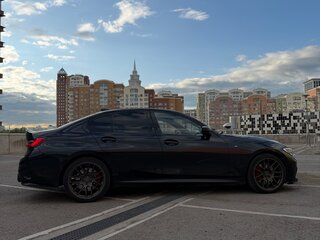 2019 BMW 3 серии 320d xDrive VII (G2x), чёрный, 3550000 рублей, вид 4
