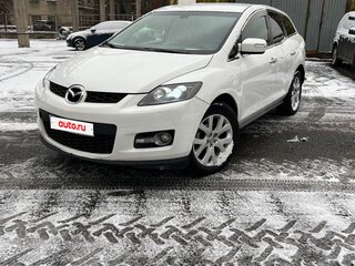 2008 Mazda CX-7 I, белый, 800000 рублей, вид 1