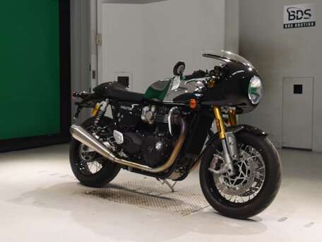 2015 Triumph Thruxton, серый, 910000 рублей, вид 3