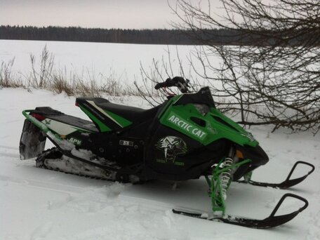 2010 Arctic Cat Sno Pro, зелёный, 400000 рублей, вид 3