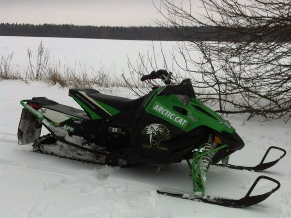 2010 Arctic Cat Sno Pro, зелёный, 400000 рублей - вид 2