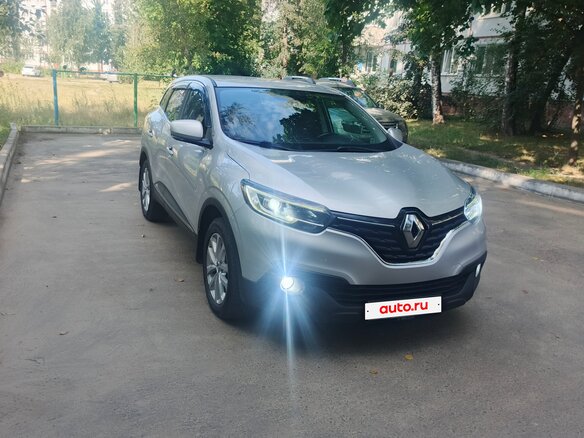 2017 Renault Kadjar I, серебристый, 1470000 рублей
