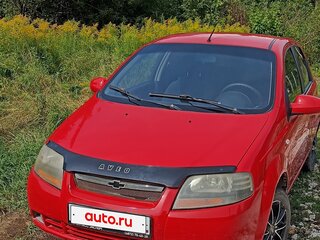 2007 Chevrolet Aveo I, красный, 290000 рублей, вид 1