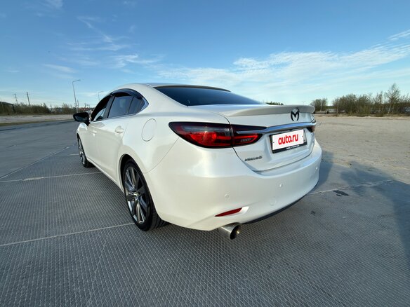 2019 Mazda 6 III (GJ) Рестайлинг 2, белый, 2550000 рублей - вид 7
