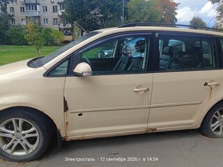2007 Volkswagen Touran I Рестайлинг, бежевый, 380000 рублей, вид 5