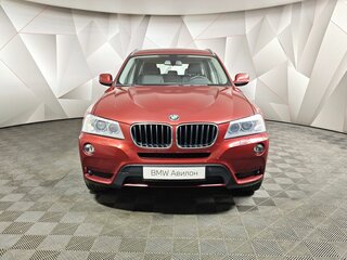 2013 BMW X3 20i xDrive II (F25), красный, 1719000 рублей, вид 3