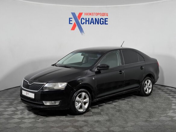 2014 Skoda Rapid I, чёрный, 539000 рублей
