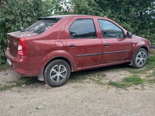 2011 Renault Logan I Рестайлинг, красный, 380000 рублей, вид 3