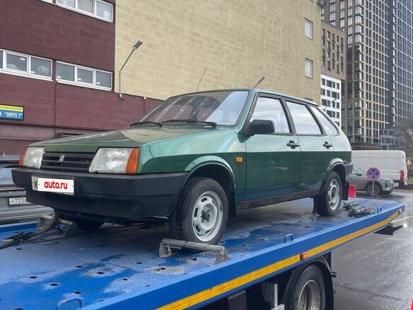 1999 Lada (ВАЗ) 21093i, зелёный, 599000 рублей