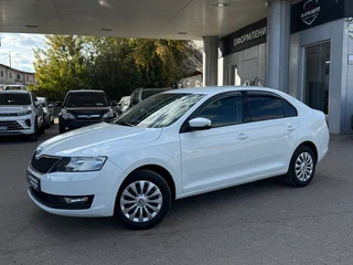 2019 Skoda Rapid I Рестайлинг, белый, 1270000 рублей, вид 2