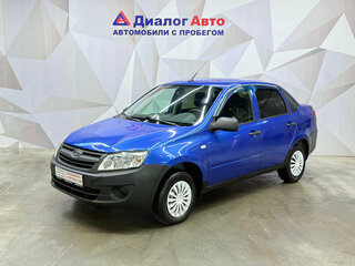 2018 Lada (ВАЗ) Granta I, синий, 390000 рублей, вид 1