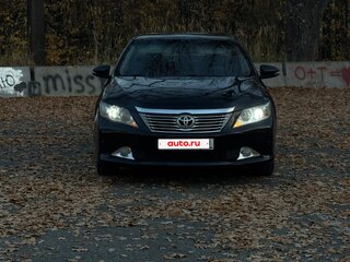 2014 Toyota Camry VII (XV50), чёрный, 1390000 рублей, вид 2