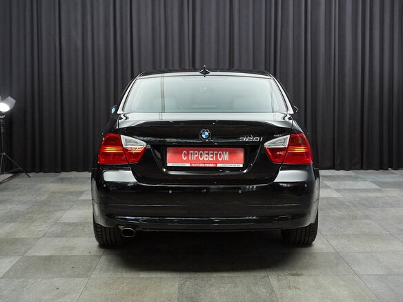 2007 BMW 3 серии 320i V (E90/E91/E92/E93), чёрный, 958000 рублей - вид 4