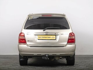 2003 Toyota Highlander I (XU20), бежевый, 1049000 рублей, вид 4